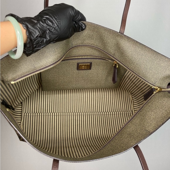 Authentic Fendi Zucca Canvas Tote - Picture 13 of 15